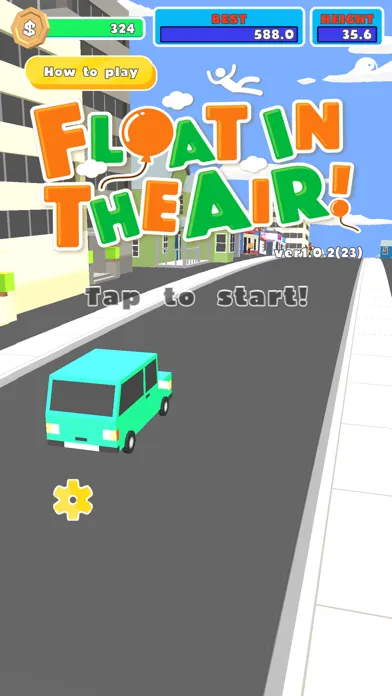 Tangkapan layar FLOAT IN THE AIR