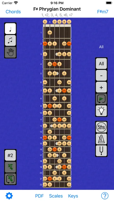 Guitar Scales & Chords Power 스크린샷