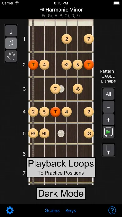 Guitar Scales Power スクリーンショット