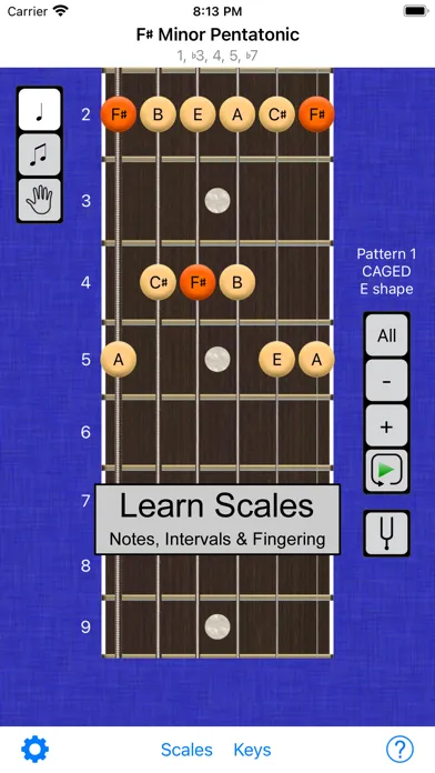 Guitar Scales Power スクリーンショット