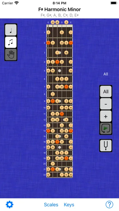 Guitar Scales Power スクリーンショット
