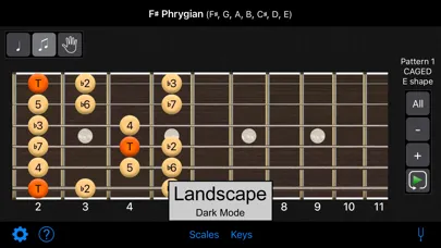 Guitar Scales Power スクリーンショット