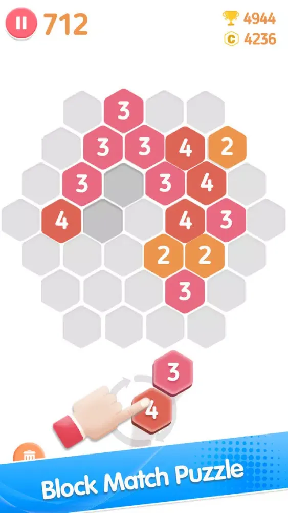 Ảnh chụp màn hình của Hexa Puzzledom