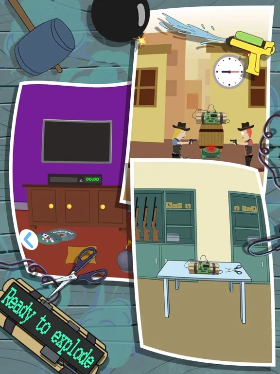 Bomb Escape:Tricky Challenge iPad  Screenshots