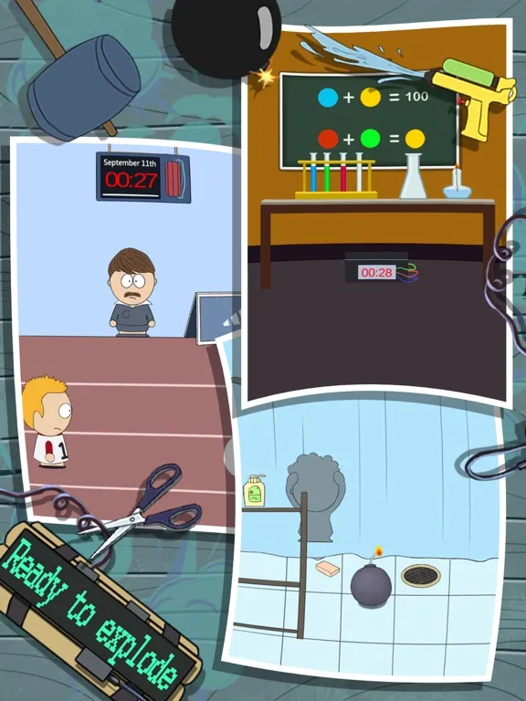 Bomb Escape:Tricky Challenge iPad  Screenshots