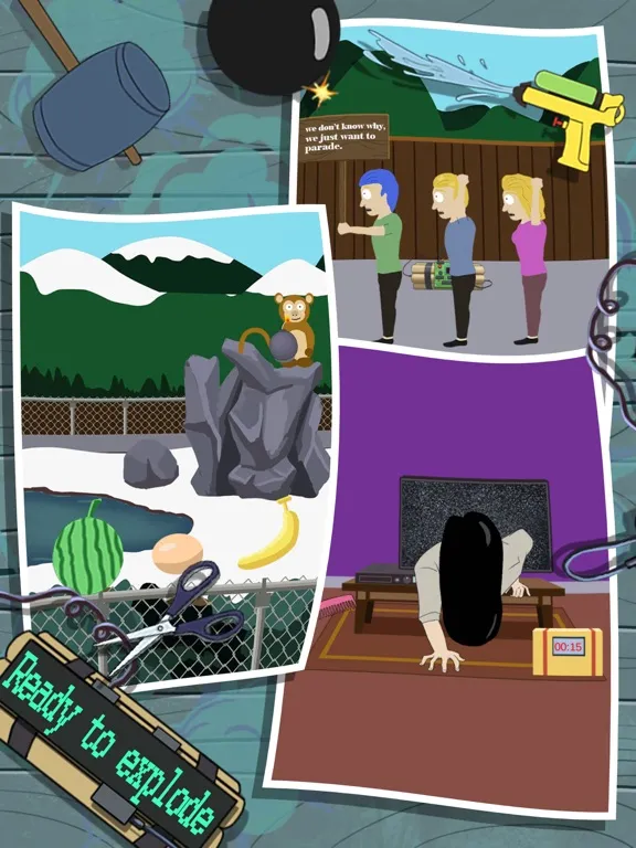 Bomb Escape:Tricky Challenge iPad  Screenshots