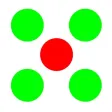 Circle the red dot!