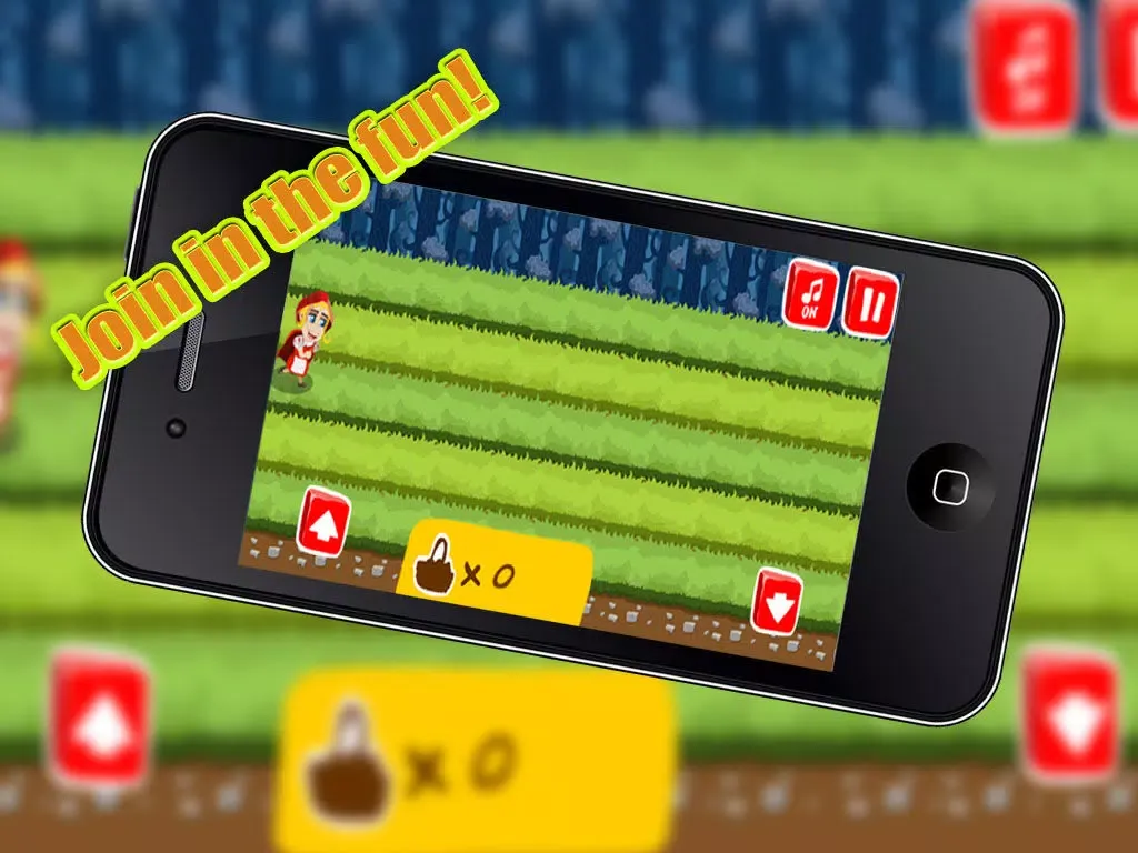تصاویر Red riding hood running iPad 