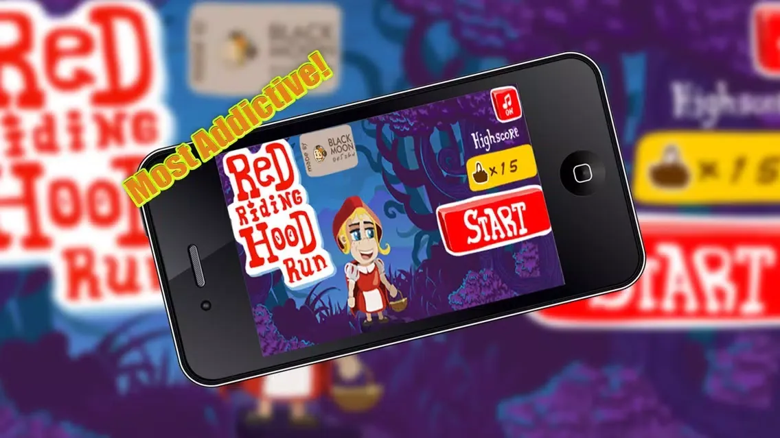 تصاویر Red riding hood running
