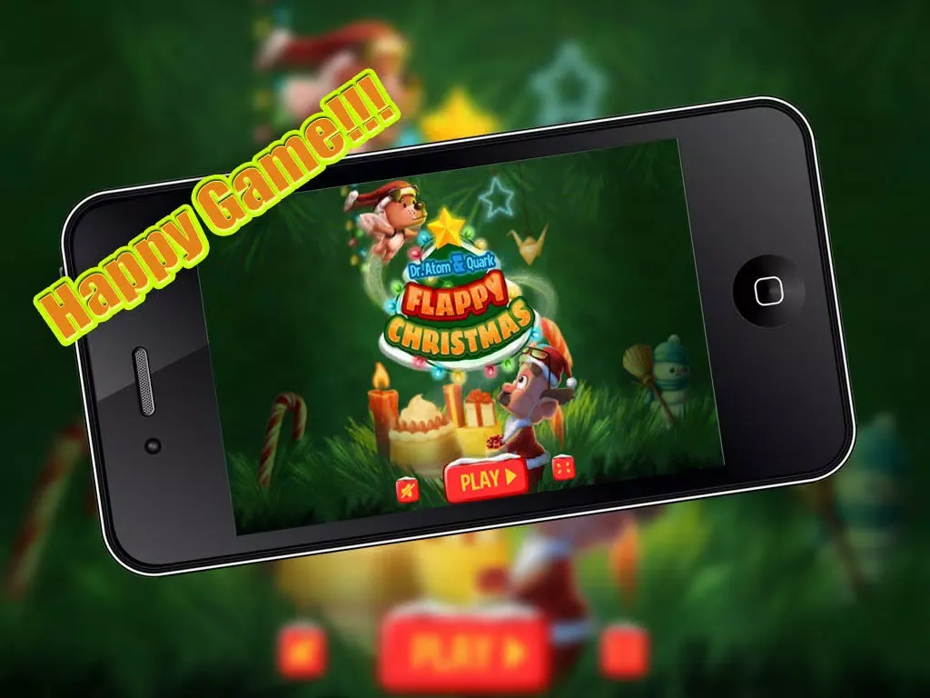 Tangkapan layar flappy christmas - flap dog iPad 