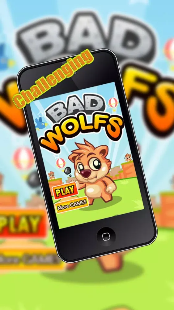 Tangkapan layar Bad wolf defense