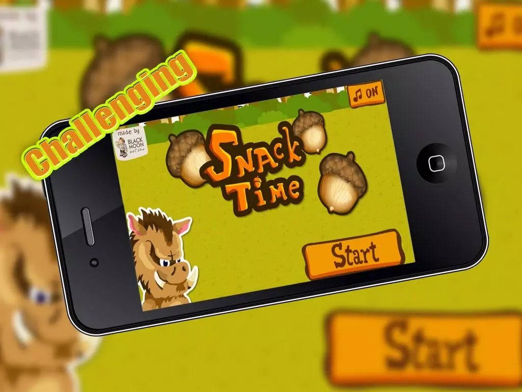 Скриншоты Snack time - gather all acorns iPad 