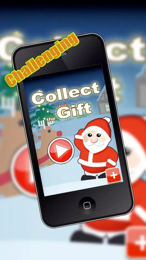 ภาพหน้าจอของ Collect the gift-Cut the line
