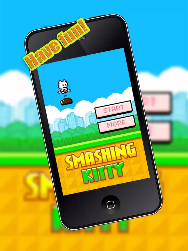 Smashing kitty - smash the worms iPad  স্ক্রিনশট