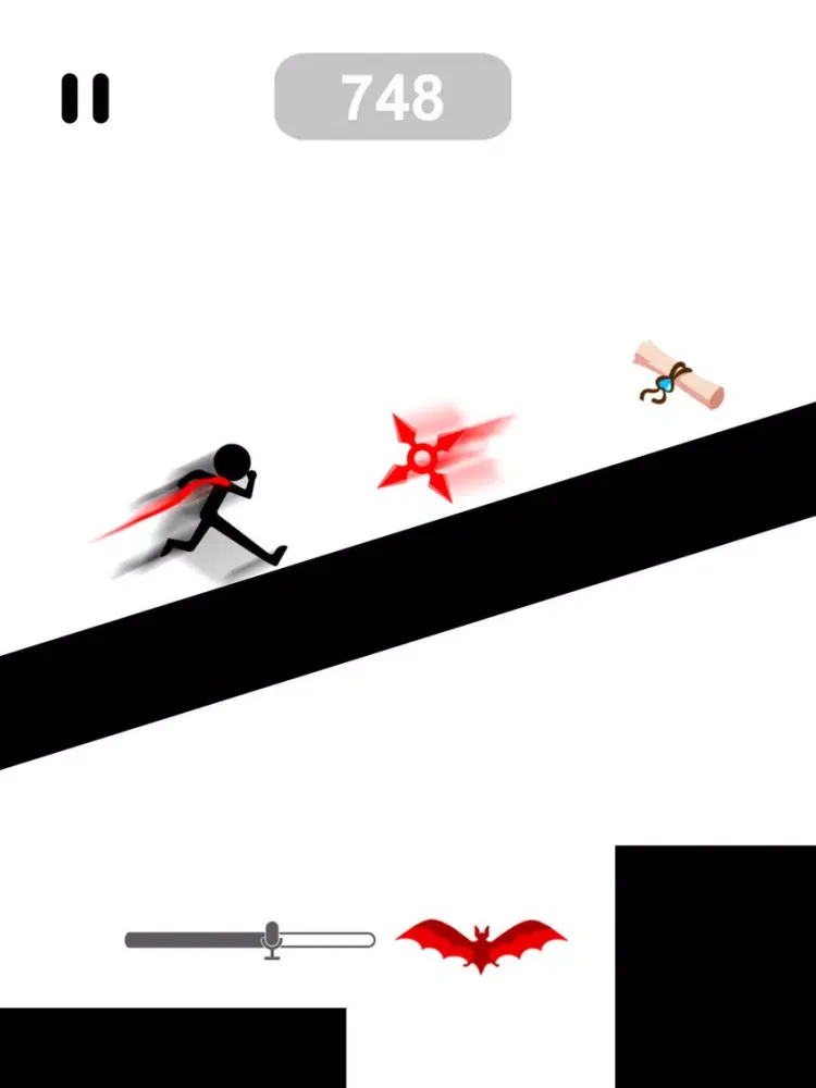 Screenshot di Scream Stickman - Hero Jump iPad 