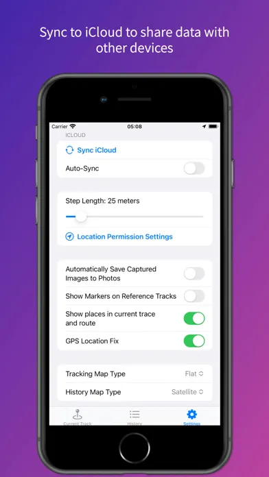 Journey GPS Tracker Screenshots