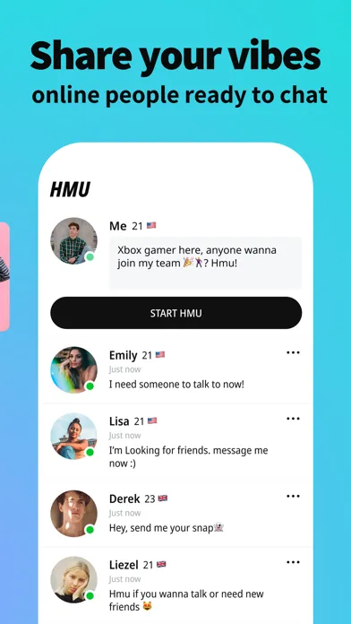 BeFriend - Make new friends سکرین شاٹس
