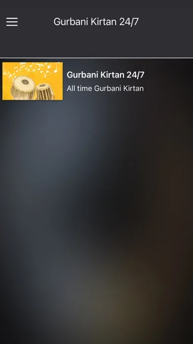Capturas de tela do Gurbani Kirtan 24/7