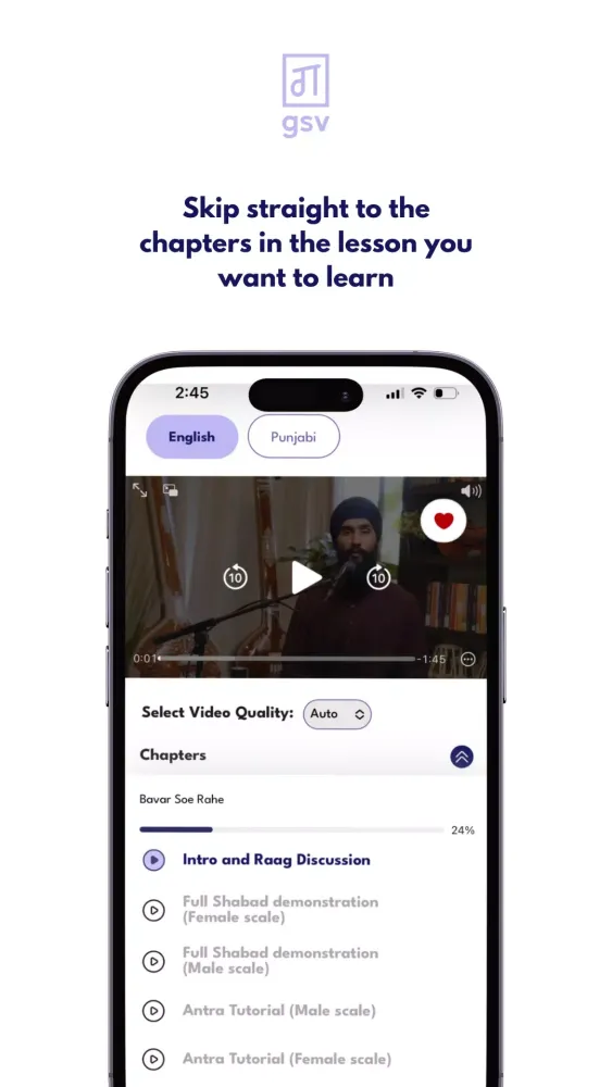 Capturas de pantalla de Learn Gurbani Sangeet by GSV