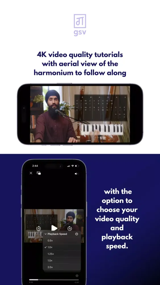 Capturas de pantalla de Learn Gurbani Sangeet by GSV