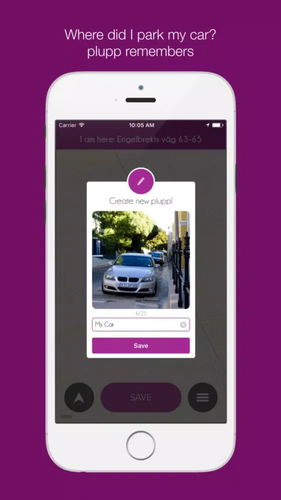 Zrzuty ekranu plupp - helps you find your way back