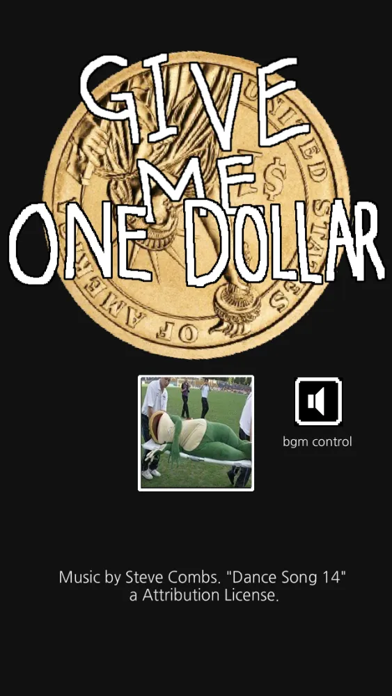 Screenshot di give me one dollar - usa