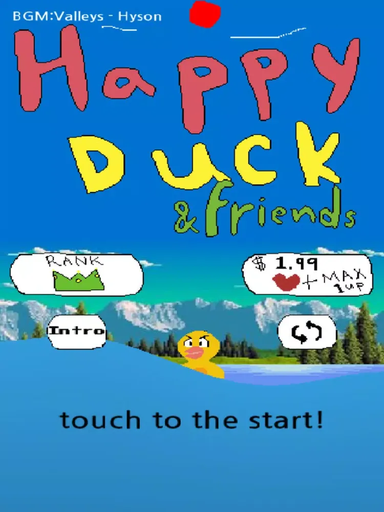happy duck and friends iPad  স্ক্রিনশট