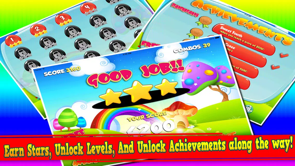A Aamazing Candy Kingdom - Leap Delicious Rotating Marshmallows Screenshots