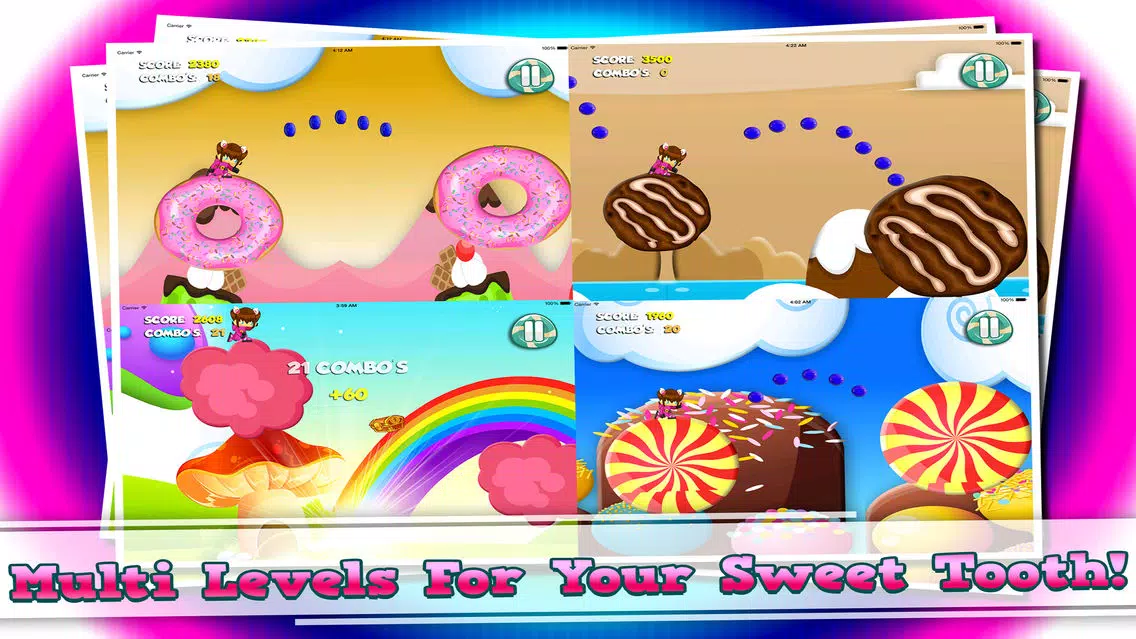 A Aamazing Candy Kingdom - Leap Delicious Rotating Marshmallows Screenshots