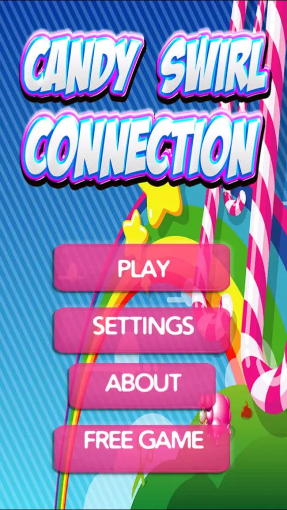A Candy Swirl Connect - Match Sweet Candies Screenshots