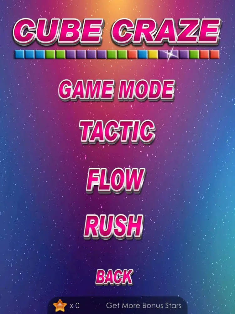 A Cube Craze Outburst iPad  Screenshots