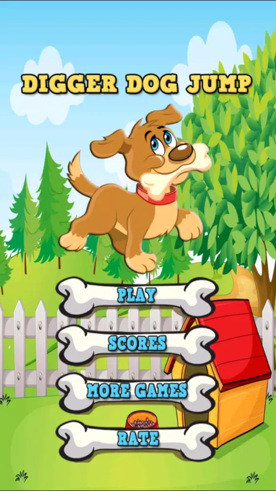 ภาพหน้าจอของ A Bow Wow Digger Dog Adventure