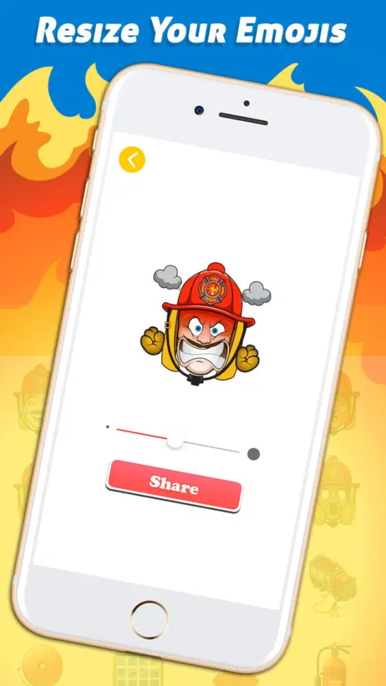 FirefighterMoji - Firefighter Emoji Keyboard Ekran Görüntüleri