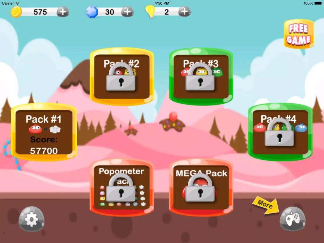 Jelly Zing Popper - Zoom to Pop Gooey Jelli Characters iPad  Screenshots