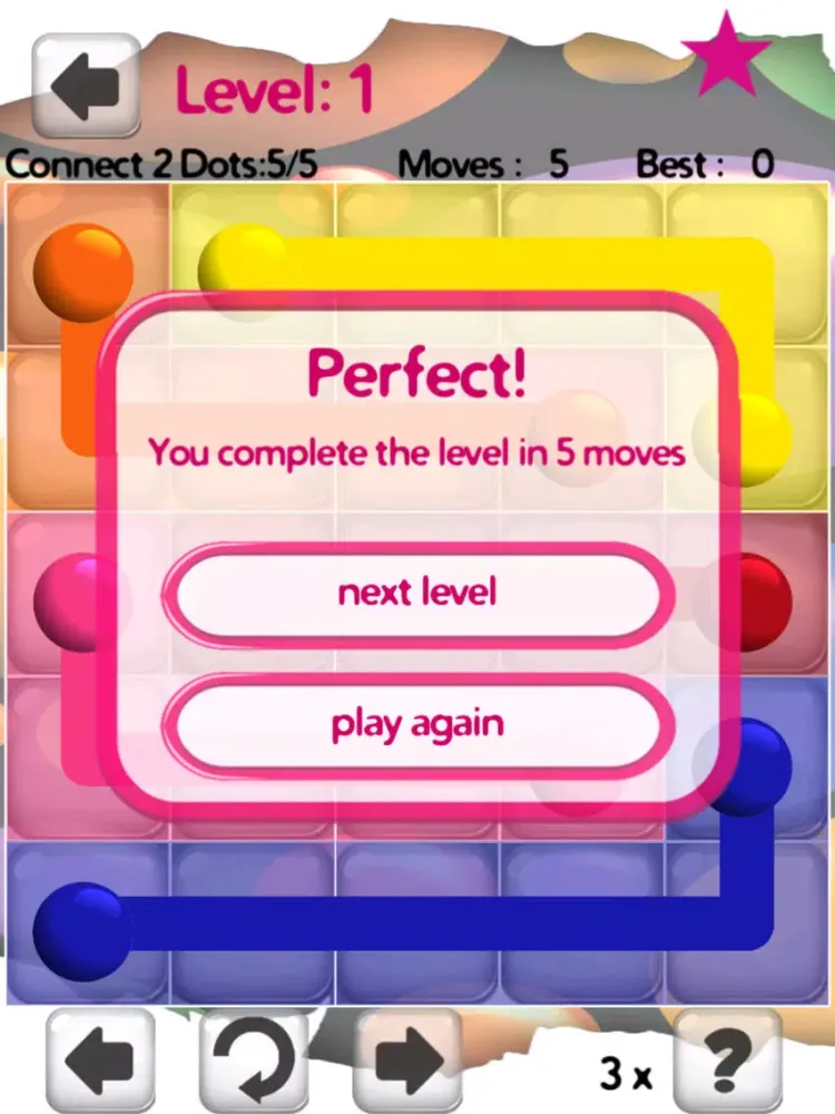 Connect 2 Dots - Match Candy Dot Colors iPad 應用截圖