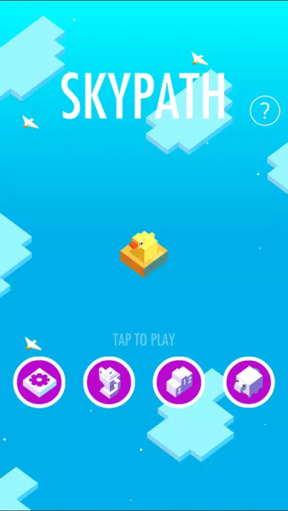 SkyPath - Cloud Runner Cube Puzzle স্ক্রিনশট