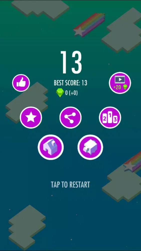 SkyPath - Cloud Runner Cube Puzzle স্ক্রিনশট