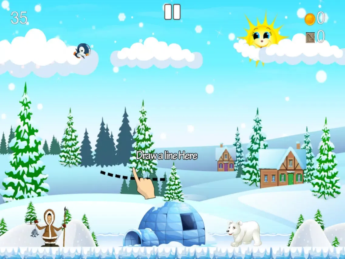 A Arctic Springboard Penguin iPad 應用截圖