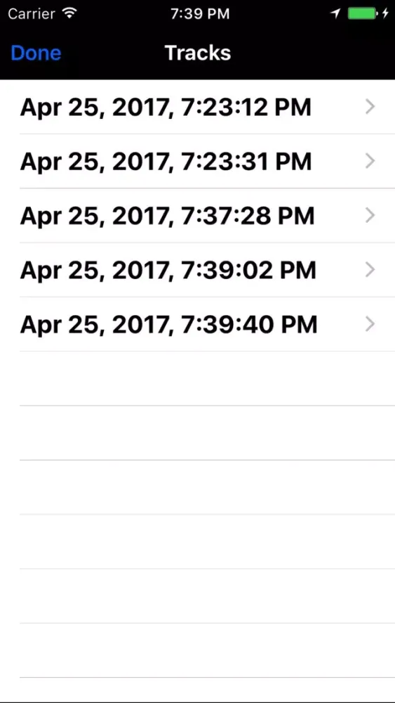 Easy GPS Tracker Screenshots