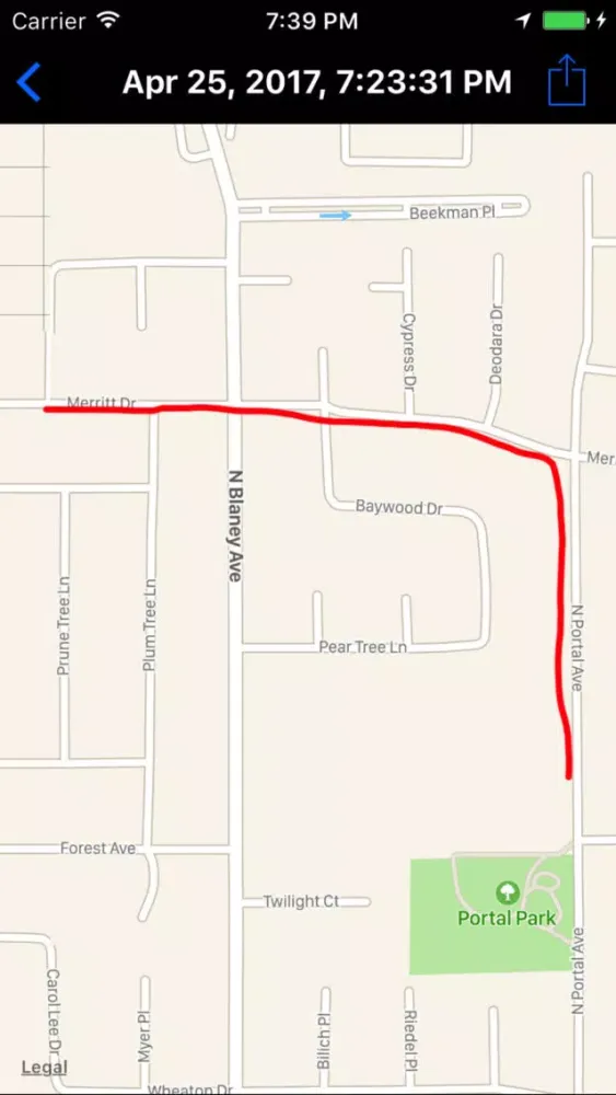 Easy GPS Tracker Screenshots
