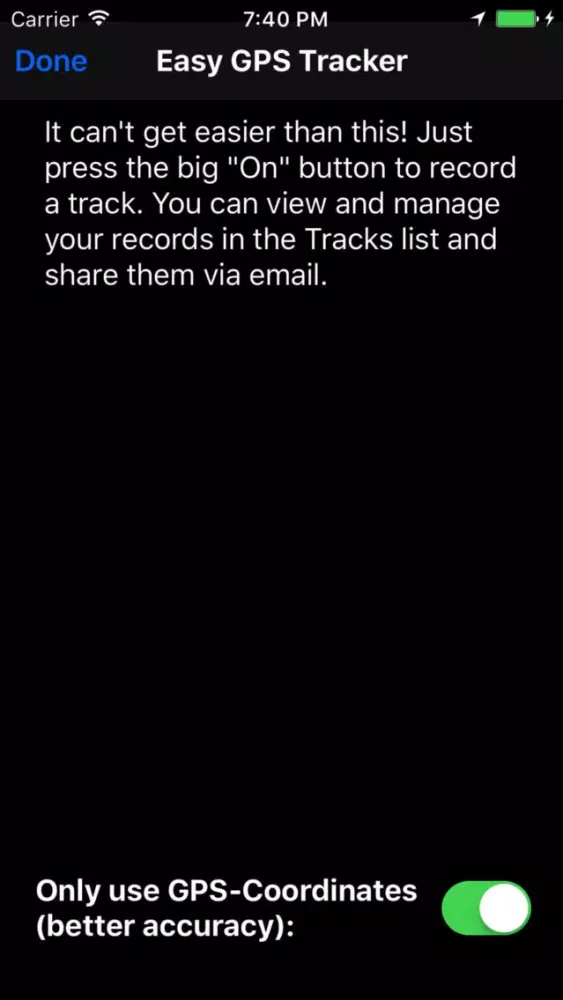 Easy GPS Tracker Screenshots