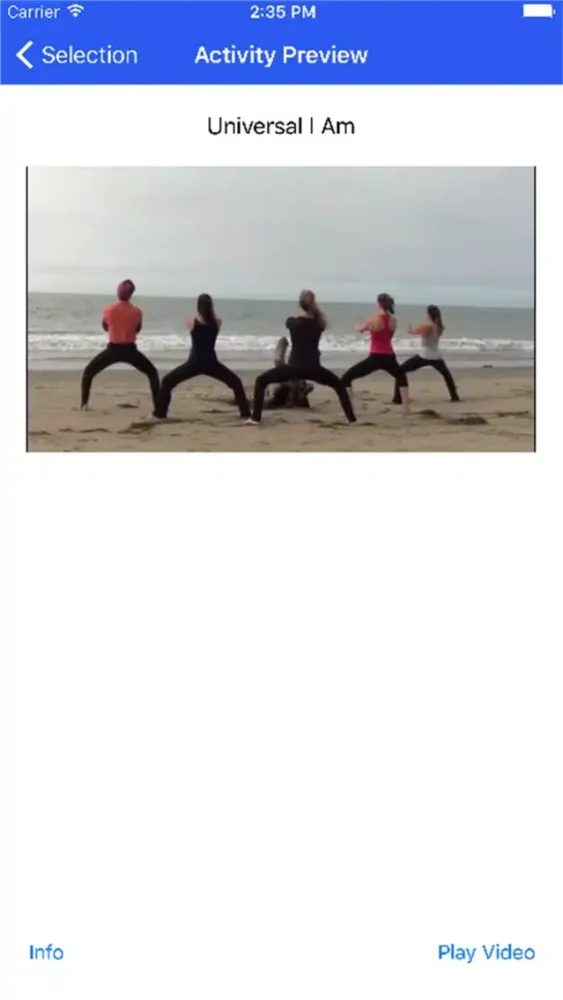 ภาพหน้าจอของ Loneliness Yoga Activity