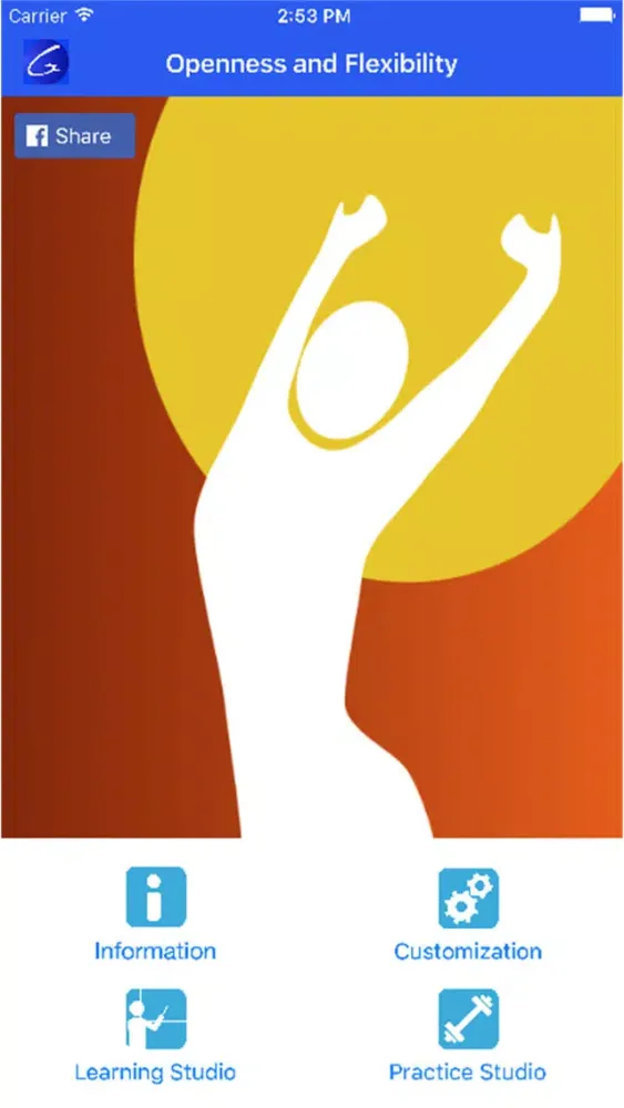 Tangkapan skrin Openness & Flexibility Yoga