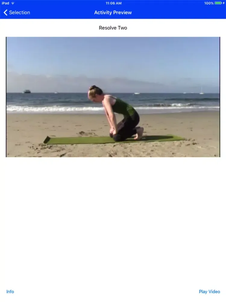 Overcoming Fear Yoga Activity iPad 應用截圖