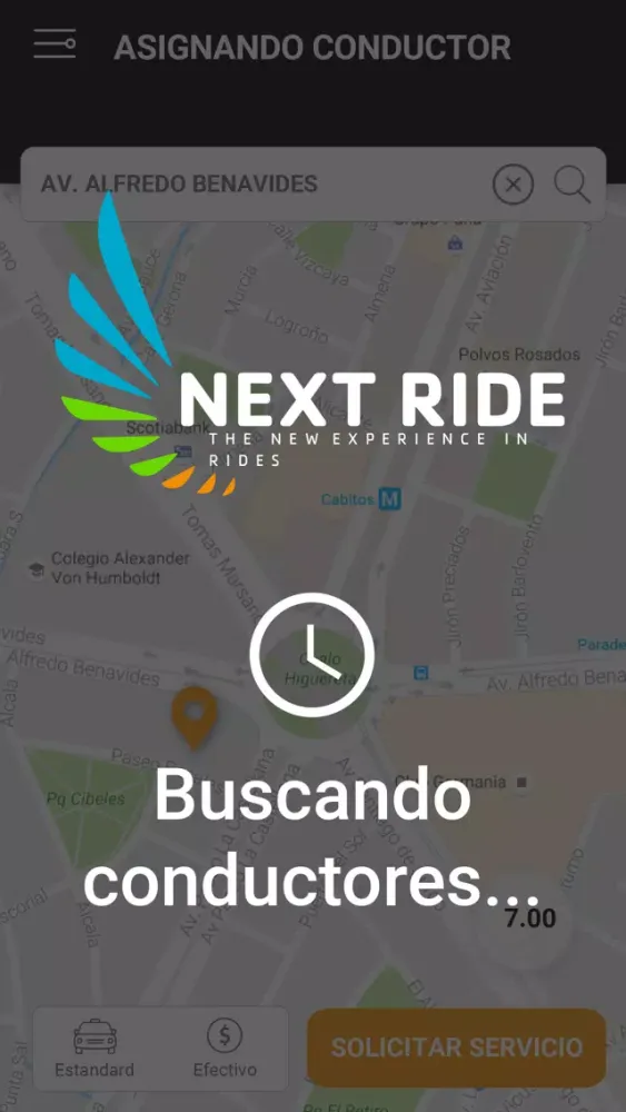 Tangkapan layar NextRide