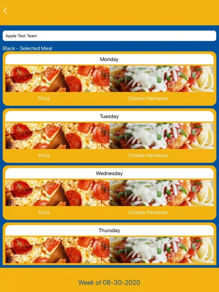Скриншоты CKS Lunch Program iPad 