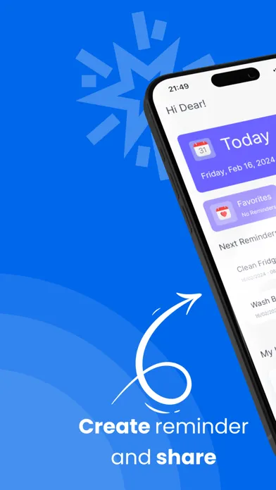 Shared Reminders & To Do List Screenshots