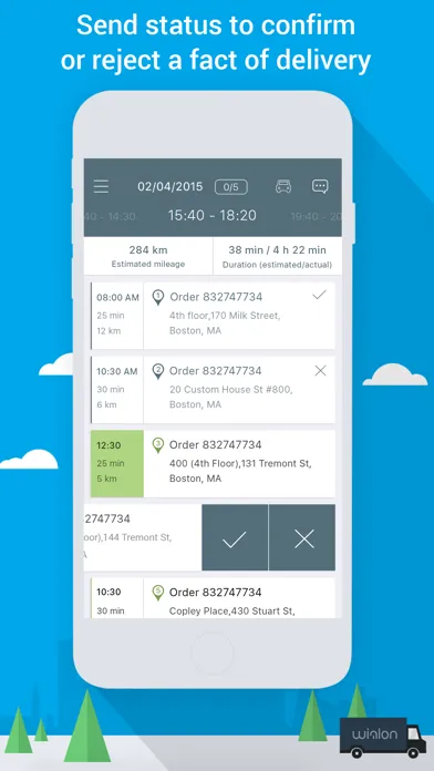 Logistics Mobile Ekran Görüntüleri