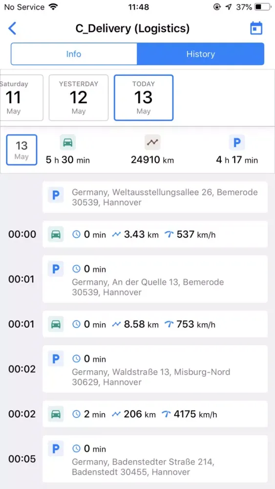 Wialon 2.0 سکرین شاٹس