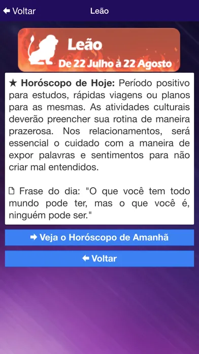 Horóscopo do Dia Ekran Görüntüleri